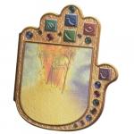 Judaica: Passover Haggadah Hamsa back cover