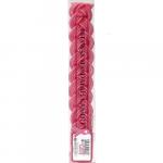Judaica: Candle, Beeswax Havdalah, Pink Flat packaged