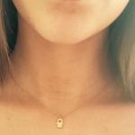 Judaica: Hamsa Necklace for Love & Protection gold