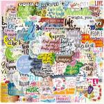 Stickers: Inspirational Sayings collage