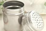 Jar: Shaker Stainless Steel for Kitchen or Bathroom open