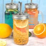 Mason Jar: Stainless Steel Pouring Top