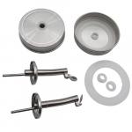 Mason Jar: Stainless Steel Pouring Top for Oils and Sauces parts