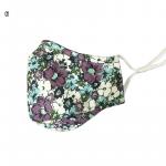  Cloth, Reusable, Adult Floral turquiose