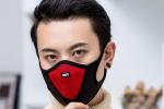 MASK:Sponge Fabric with Net Reusable Face red