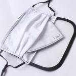 WHITE MASK: Cloth Reusable Face Protection with Filter Pocket