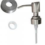 Mason Jar: Stainless Steel Pump & Lid