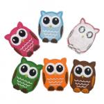Patch: Fabric Embroidered Owl back
