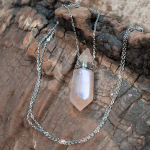 gemstone bottle pendant - whole