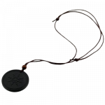 Full Pendant: Shungite Black Volcanic Lava EMF Protection