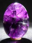 purple fluorite egg