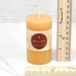  Beeswax Pillar, Small 3" x 2" measured