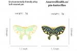 Pin: Enamel Butterflies and Moths 2