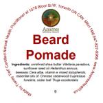  Pomade label