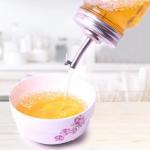 Mason Jar: Stainless Steel Pouring Top for Oils and Sauces pouring