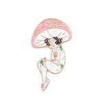 Pin: Mushroom pink