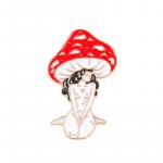 Pin: Mushroom red