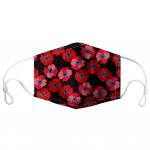  Cotton Washable red poppy