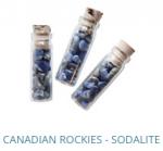 Crystal: Canadian Rockies, sodalite