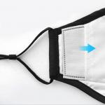MASK: Cloth Sponge Reusable Face Protection pocket
