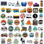 Sticker: Outdoors, 50 Designs 1