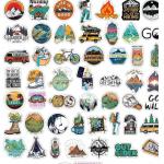 Sticker: Outdoors, 50 Designs 2