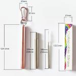 Straw: Stainless Steel Telescopic measured