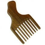 Hair: Comb, Green Sandalwood Pick