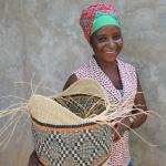 Basket: Grass Shopping weaver