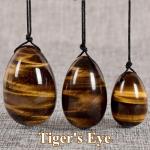 Yoni Egg: Set of 3 for Pelvic Exercise Tiger's Eye