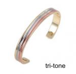 Bracelet: Copper Magnetic tritone