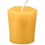 Candle: Beeswax Votive 2" Natural 